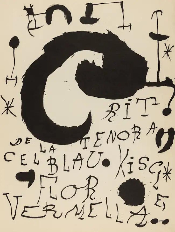 Les Essences de la Terra (Cramer books 123) by Joan Miró