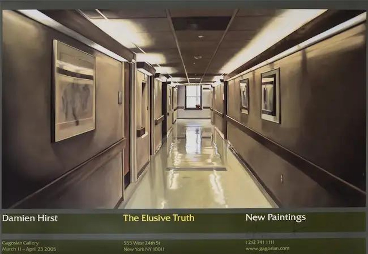 New Paintings: The Elusive Truth (set of four) by Damien Hirst