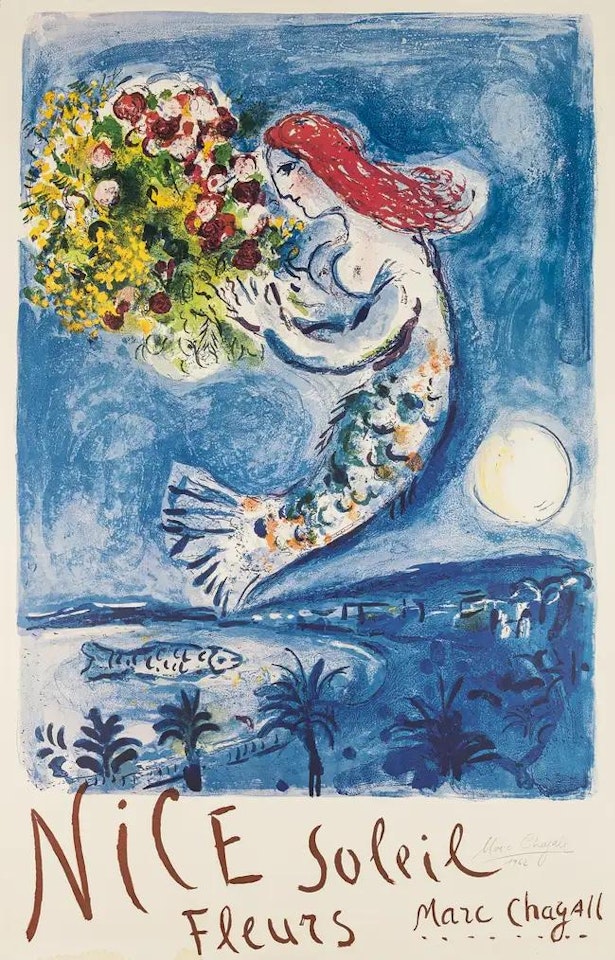La Baie de Anges (Sorlier p.39) by Marc Chagall