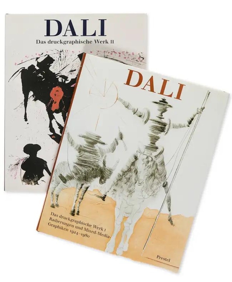Catalogue Raisonné of Prints I,II by Salvador Dali