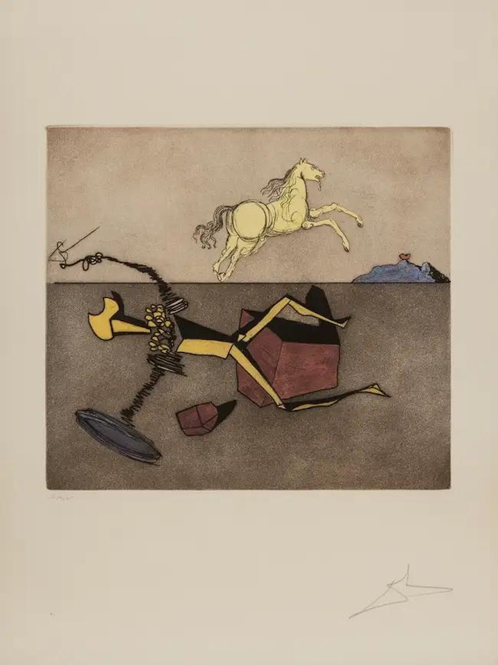 Aspiration (M & L 947d; Field 80-1H) by Salvador Dali
