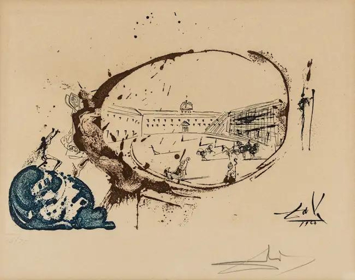 Visión del Paraíso (M & L 800d; Field 73-1-K) by Salvador Dali