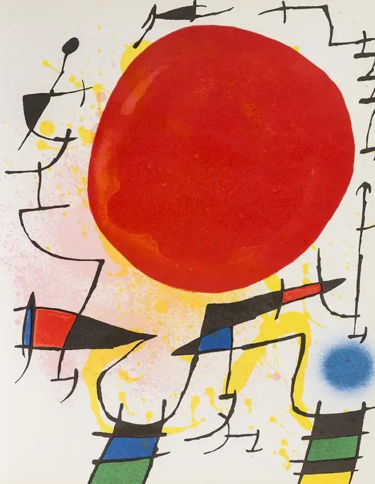 Lithographe I-III by Joan Miró
