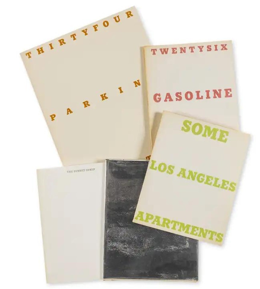 Every Building on Sunset Strip; Some Los Angeles Apartments; Twentysix Gasoline Stations; 34 Parking Lots; Every Building on Sunset Strip; Some Los Angeles Apartments; Twentysix Gasoline Stations; 34 Parking Lots by Ed Ruscha