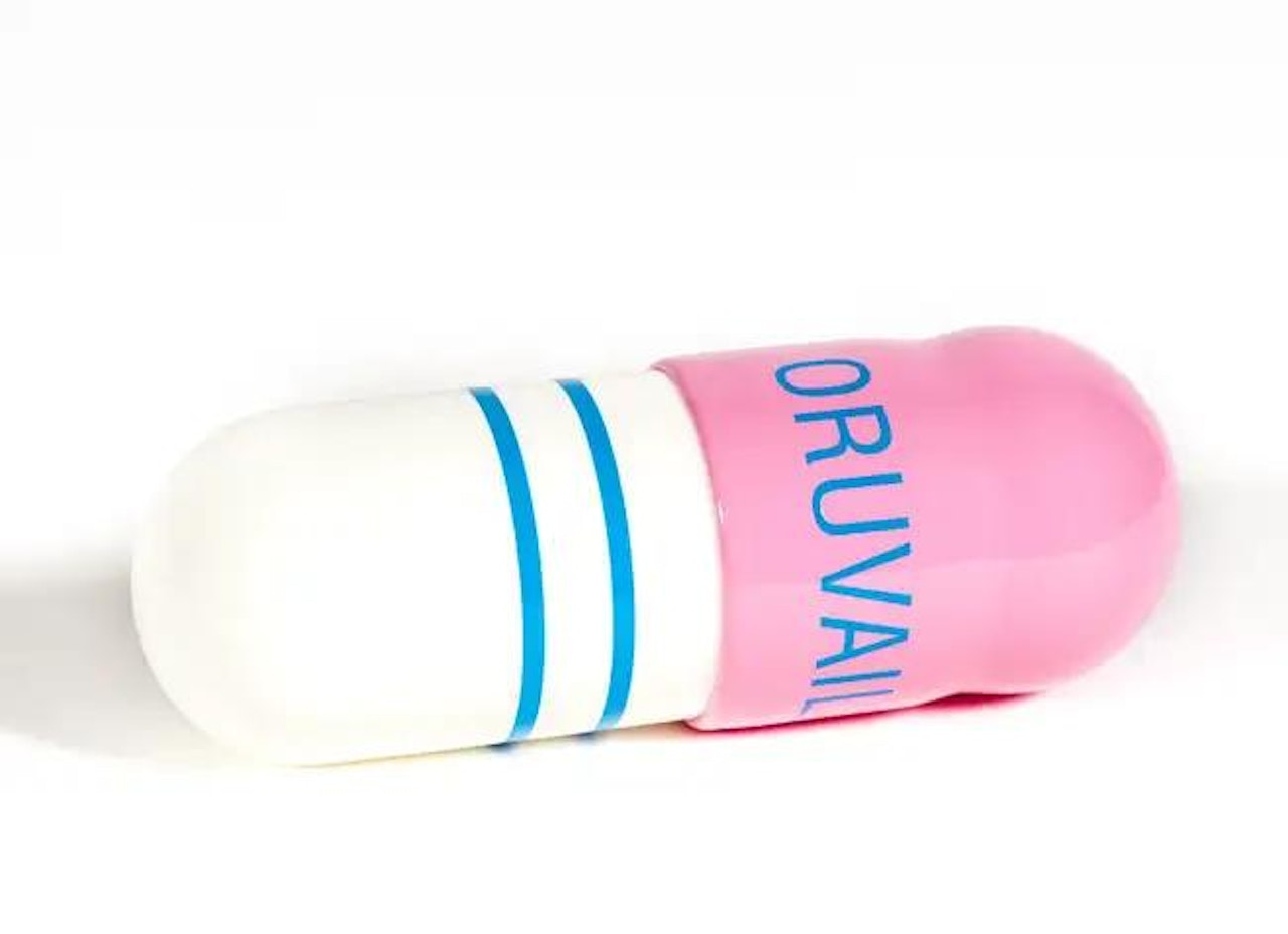 Oruvail 200mg by Damien Hirst