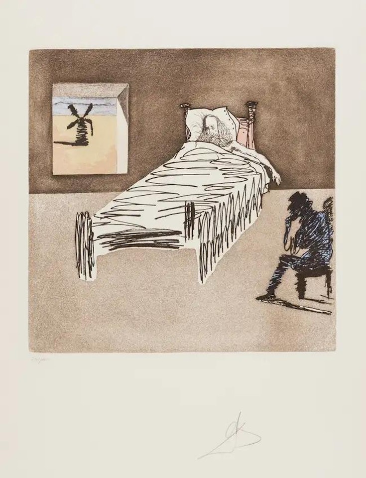 Le Legacy (Field 80-1.O) by Salvador Dali