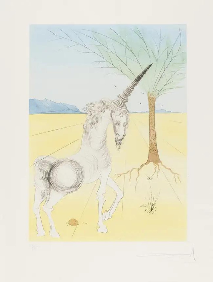 The Twelve Tribes of Israel (M&L 618-630; Field 72-6) by Salvador Dali