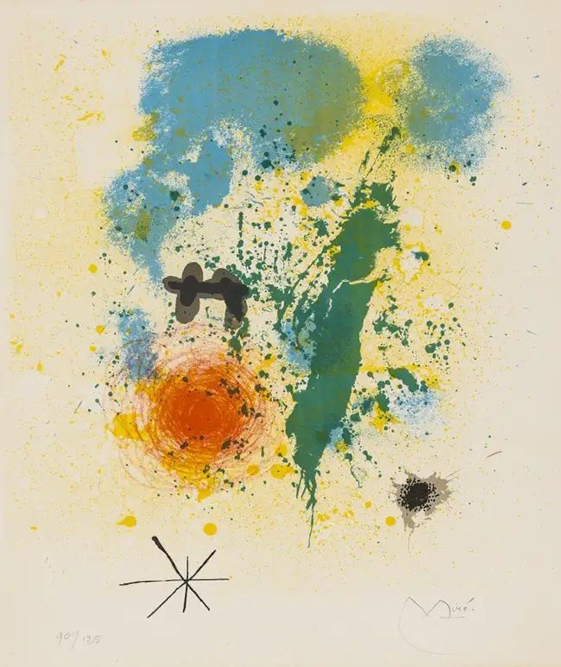 Untitled (Dupin 332) by Joan Miró