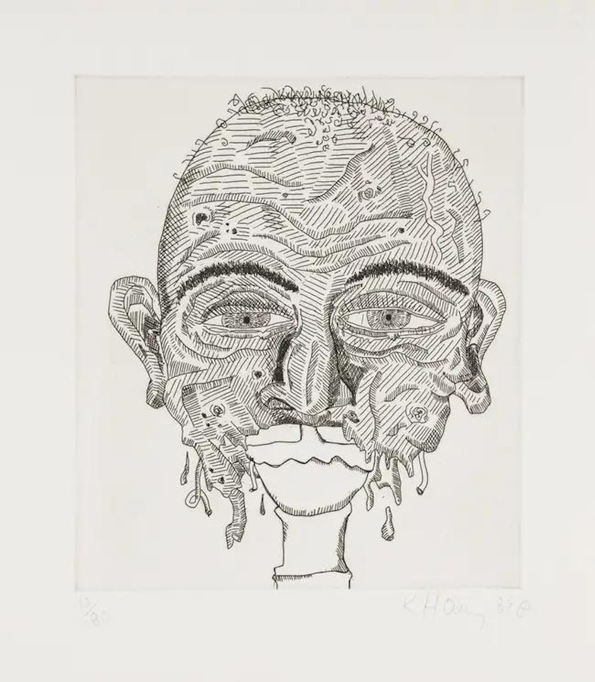 From the Valley Suite (see Littman p.136-141) by Keith Haring