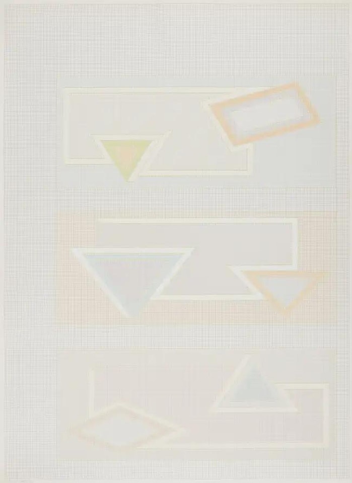 Pastel Stack (Axsom 48) by Frank Stella