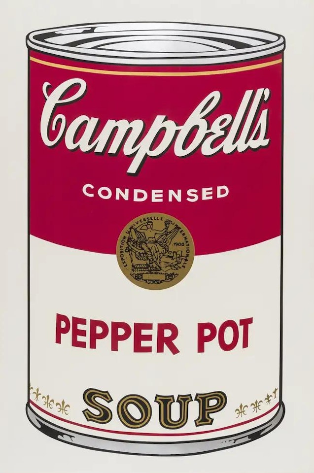 Campbell"s Soup I. Pepper Pot Soup (Feldman & Schellmann II.51) by Andy Warhol