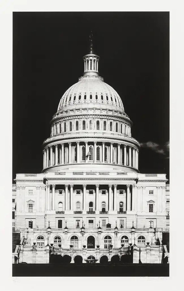 Untitled (Capitol Detail) by Robert Longo