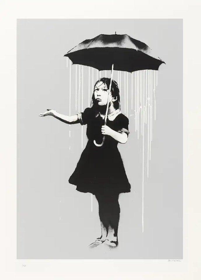 Nola (White Rain) by Banksy