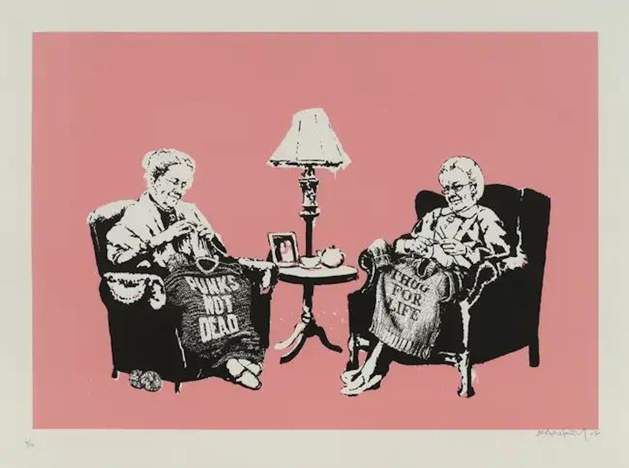Grannies by Banksy