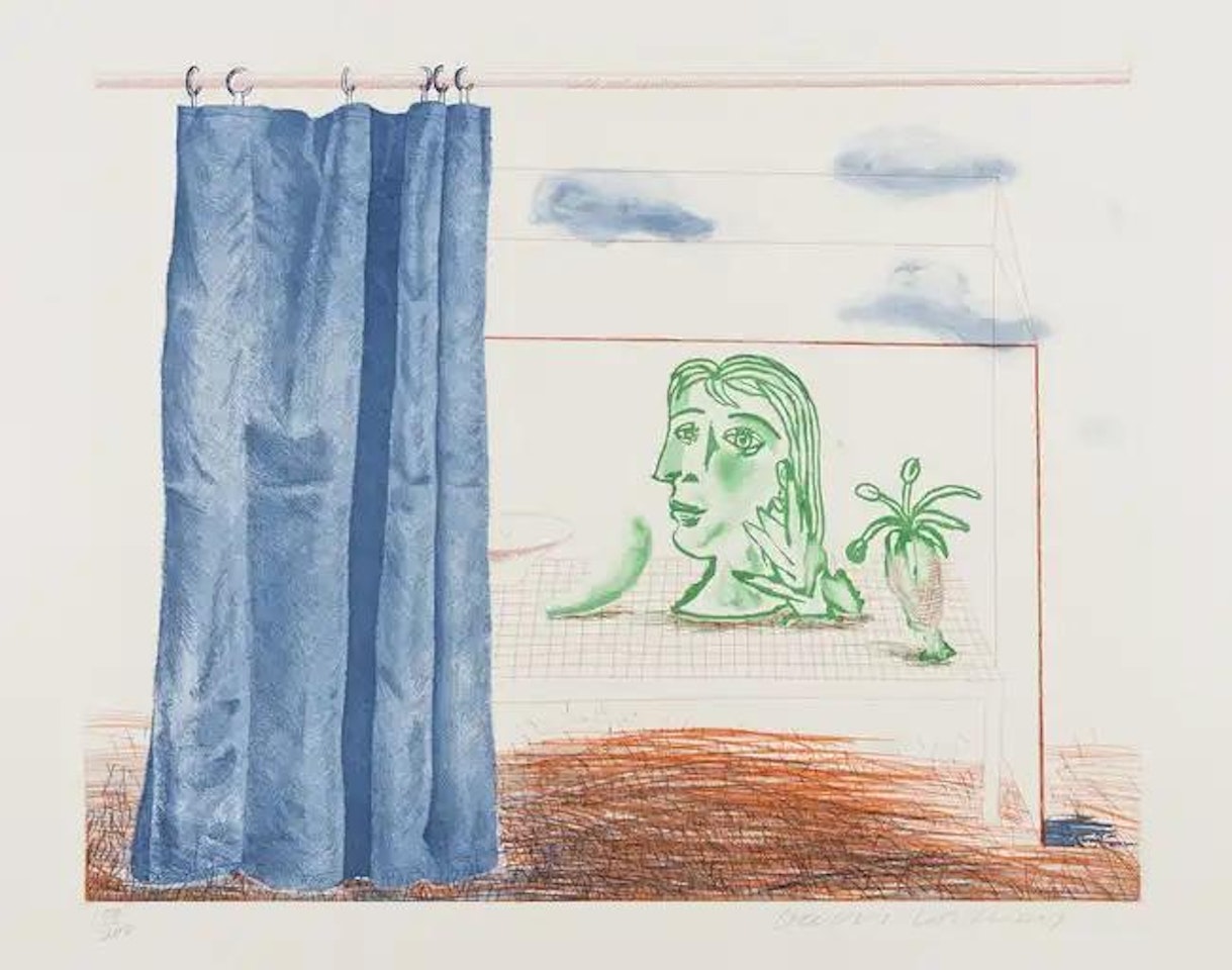 What is This Picasso? (from The Blue Guitar) (M.C.A. Tokyo 197) by David Hockney