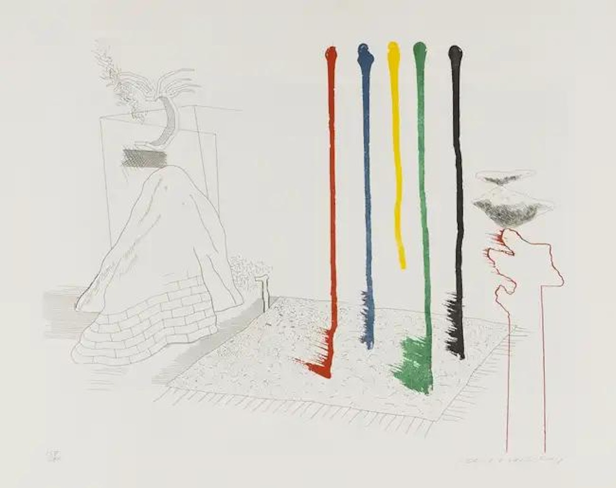 I Say They Are (from The Blue Guitar) (M.C.A. Tokyo 193) by David Hockney