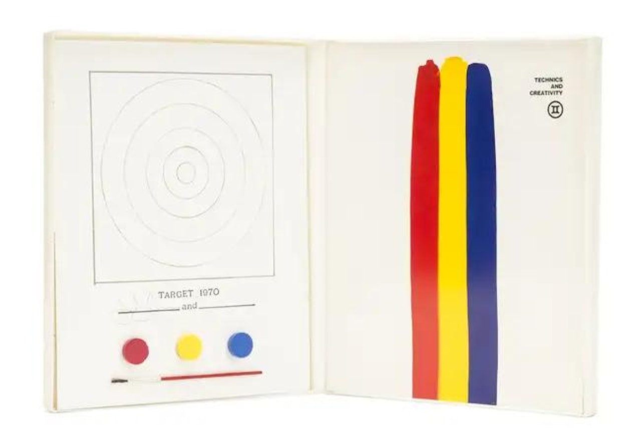 Technics and Creativity (Field 135) by Jasper Johns
