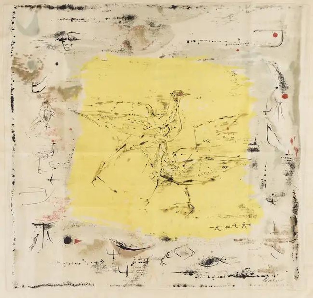 Deux Colombes by Zao Wou-Ki