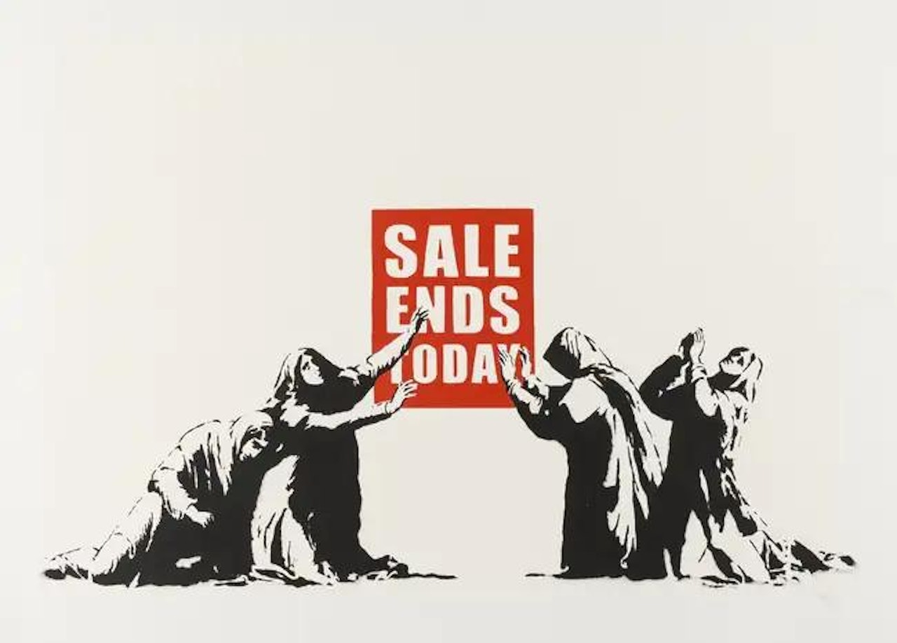 Sale Ends "LA Edition" by Banksy