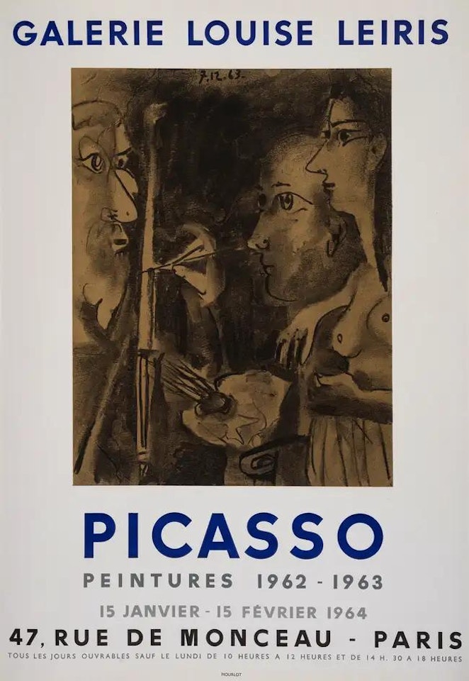 Galerie Louise Leiris: Picasso Peintures 1962-1963 (Czwiklitzer 231) by Pablo Picasso