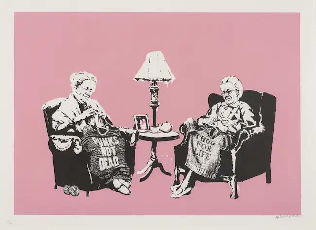 Grannies by Banksy