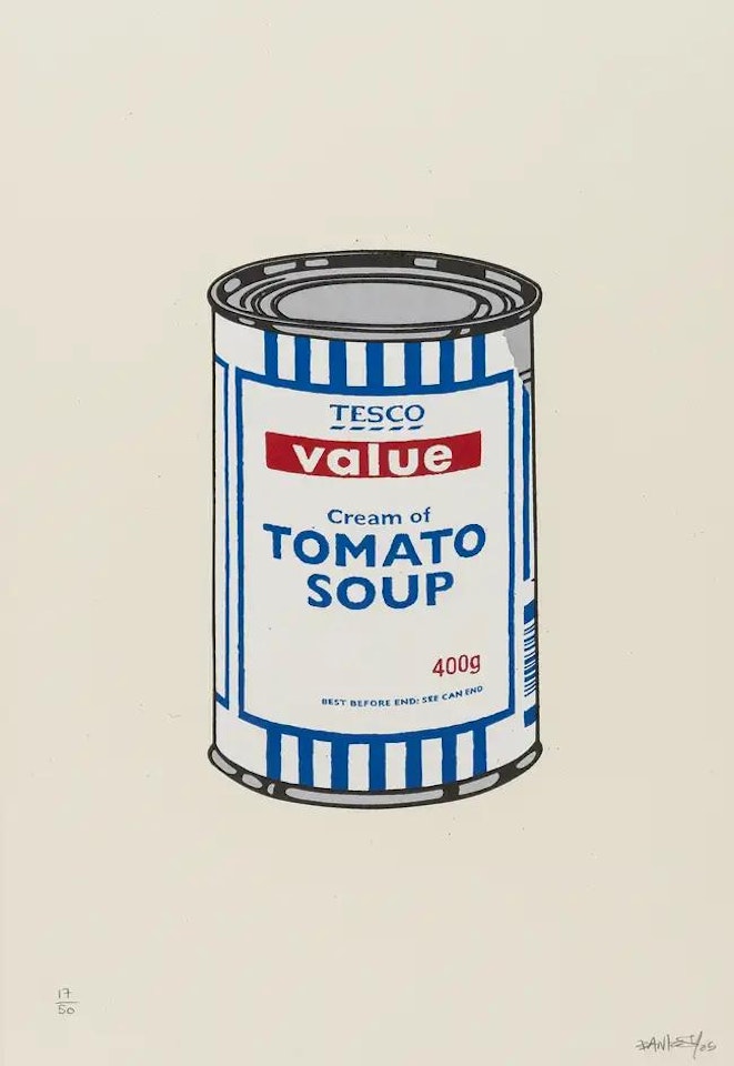 Soup Can (Original) by Banksy