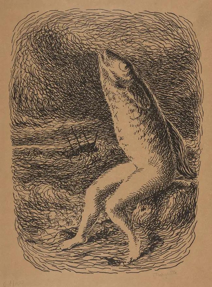 Les Chants de Maldoror by René Magritte