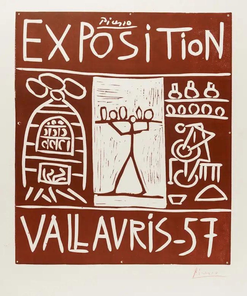 Exposition Vallauris 57 (Bloch 1277) by Pablo Picasso