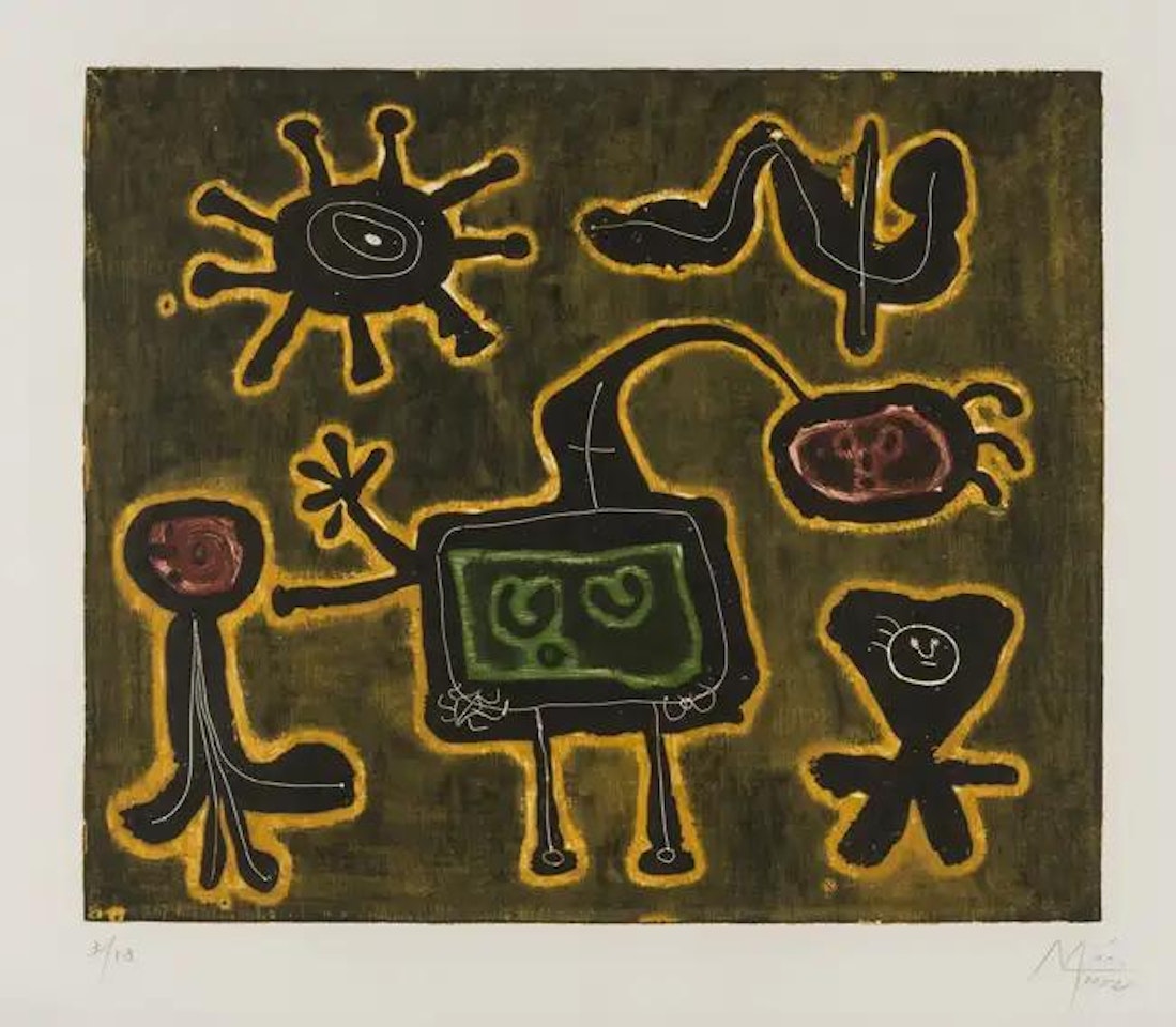 Serie I (Dupin 80) by Joan Miró