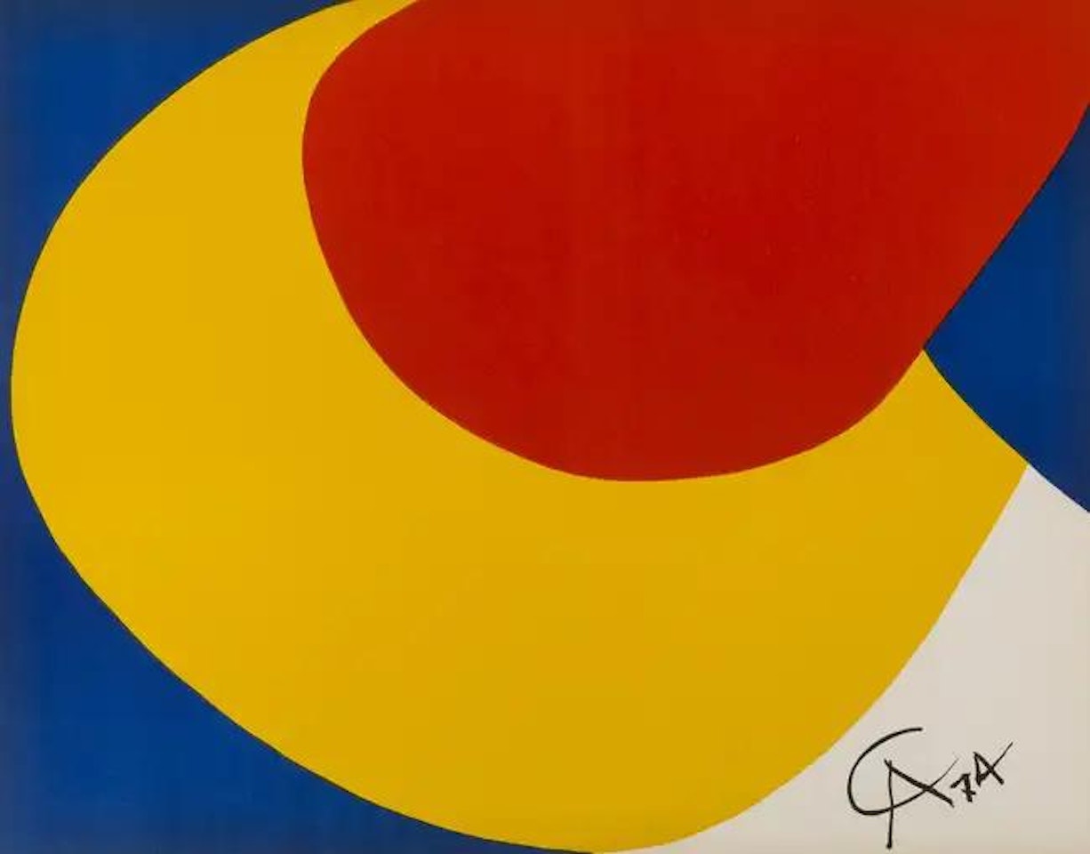 Convection, Beastie, Skybird (from Flying Colours) by Alexander Calder