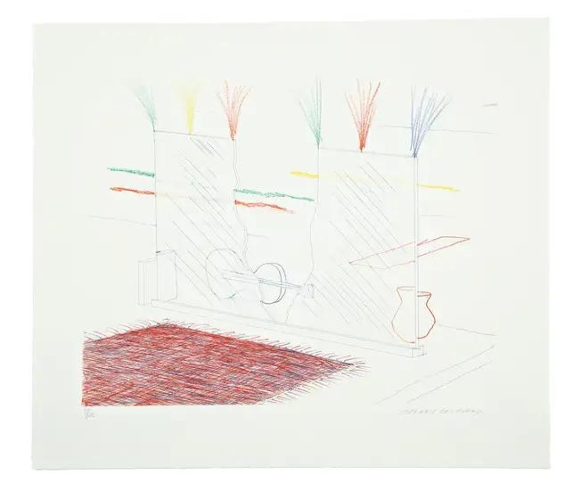 On it May Stay His Eye (M.C.A. Tokyo 194) by David Hockney