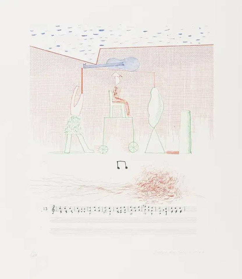 Parade (M.C.A.Tokyo 183) by David Hockney