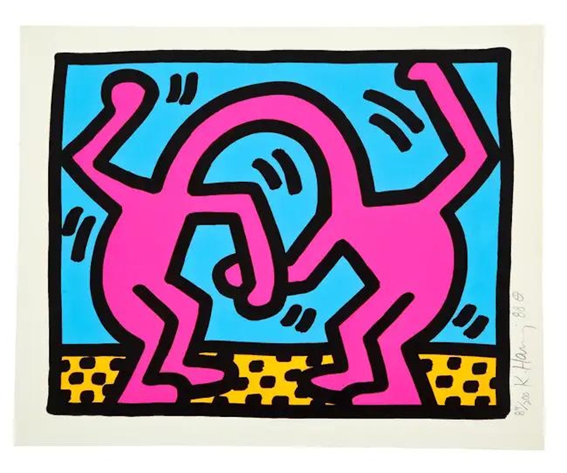 Pop Shop I (Littmann p.83) by Keith Haring