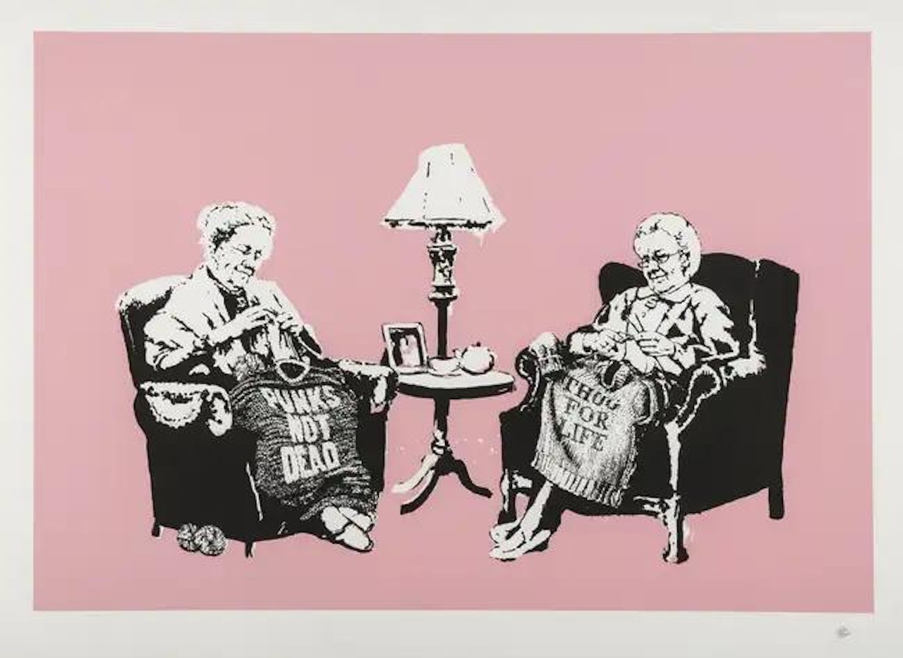 Grannies by Banksy