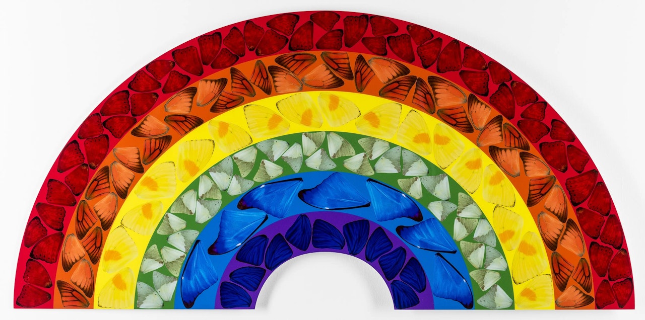 H7-1 Butterfly Rainbow by Damien Hirst