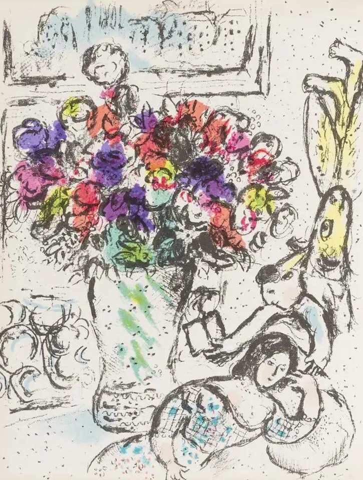 Chagall Lithographe I-VI by Marc Chagall