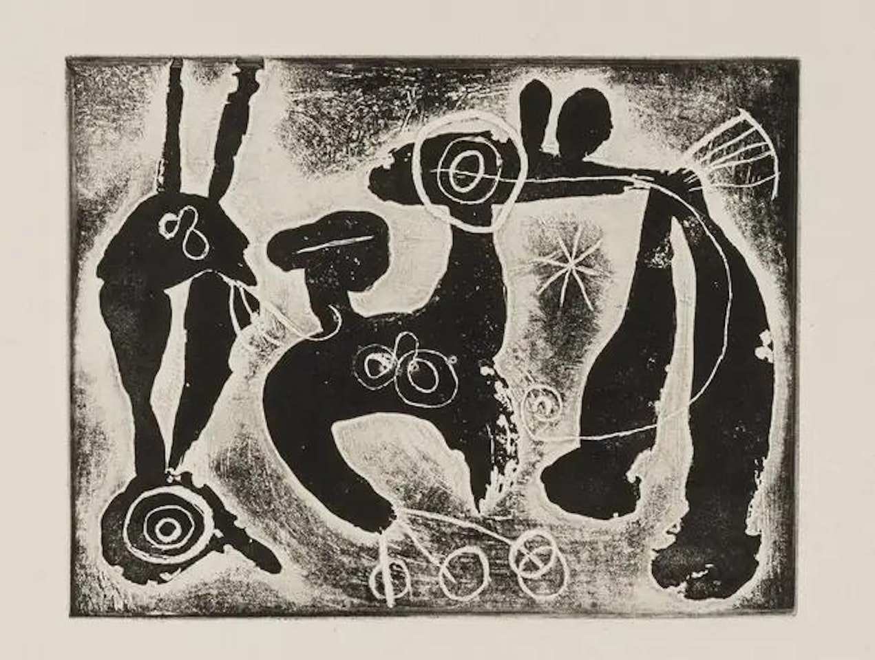 From. Saccades (Cramer Books 77) by Joan Miró