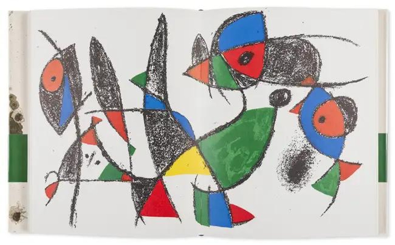Miro Lithograph II by Joan Miró