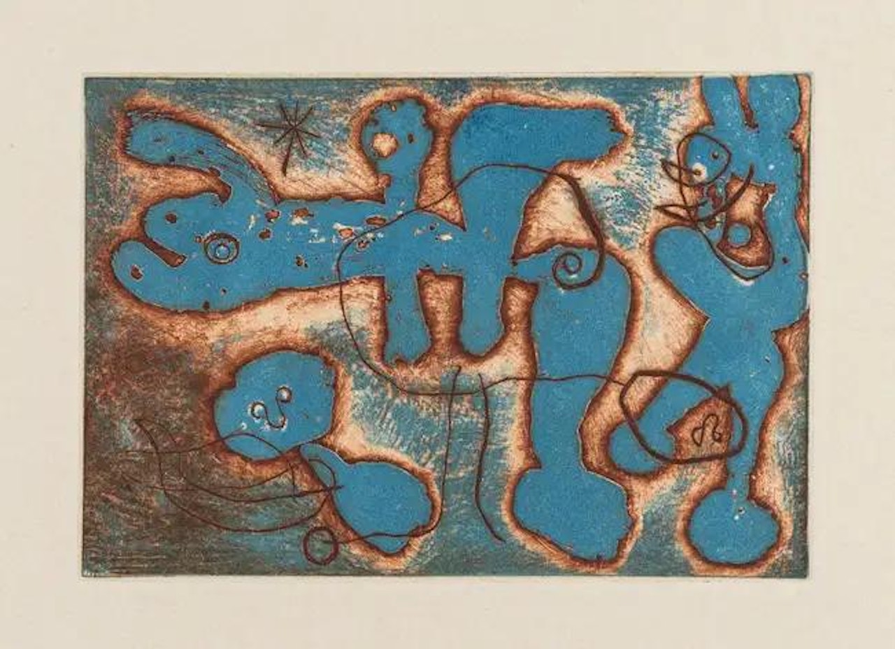 from Saccades (Cramer Books 77) by Joan Miró