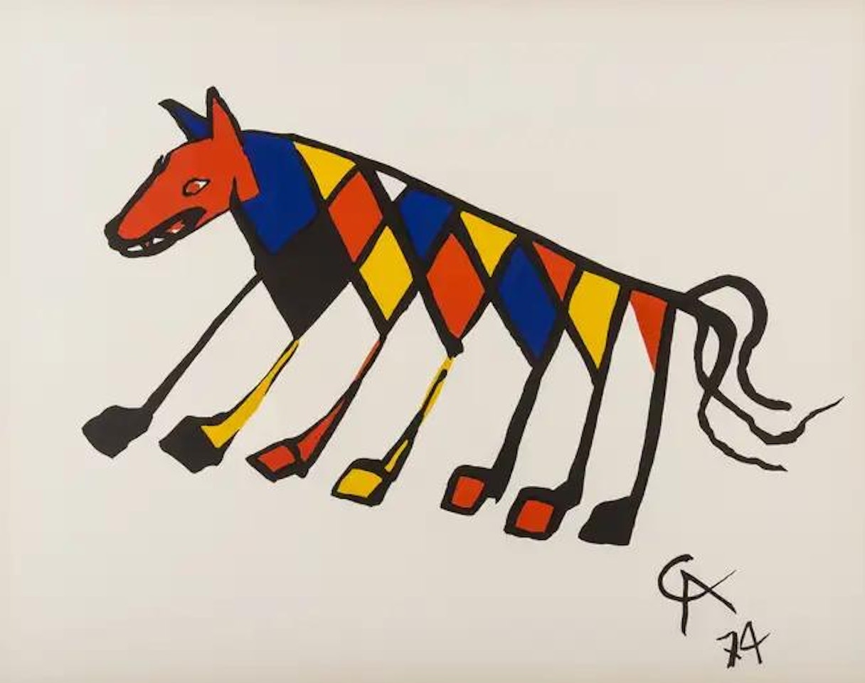 Untitled (from Flying colours) by Alexander Calder