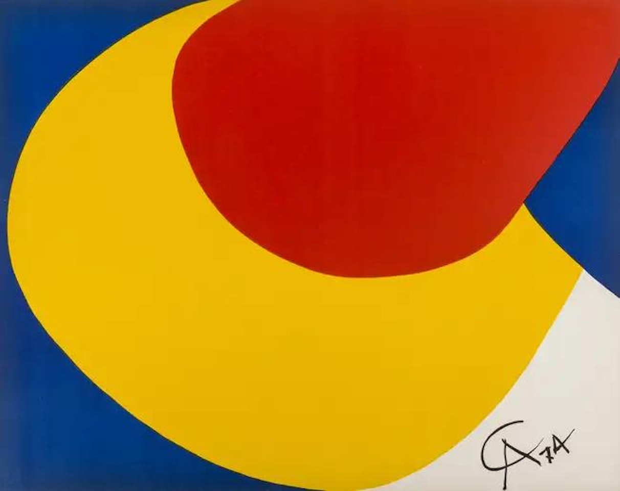 Skyswirl, Beastie, Convection by Alexander Calder