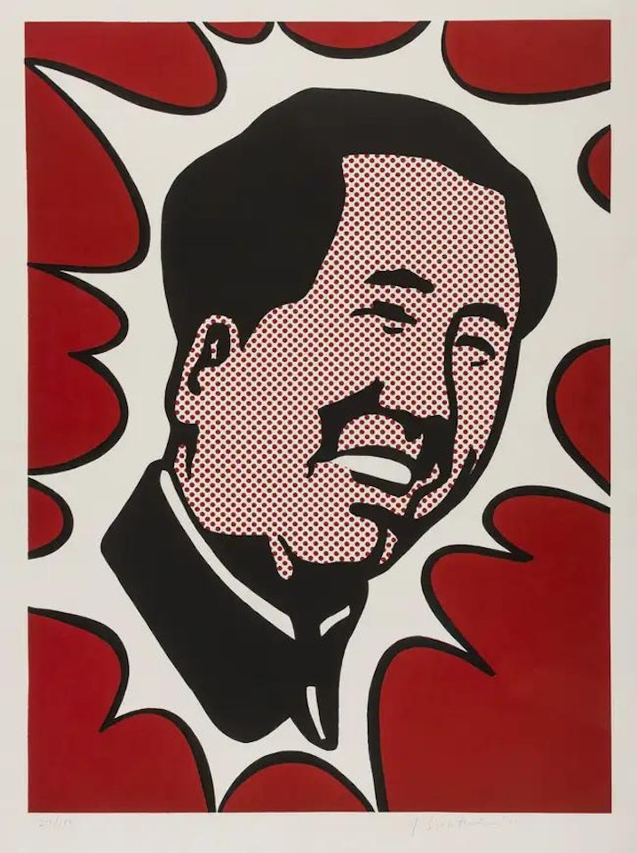 Mao (Corlett 104) by Roy Lichtenstein