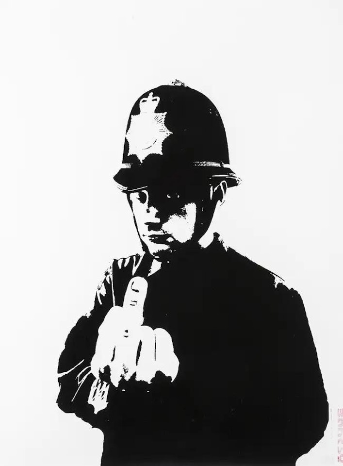 Rude Copper by Banksy