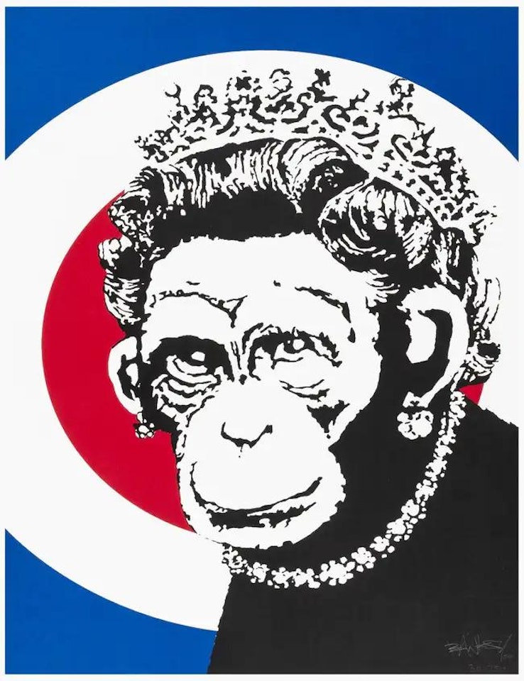 Monkey Queen by Banksy
