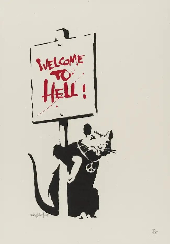 Welcome to Hell by Banksy