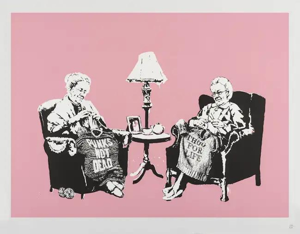 Grannies by Banksy