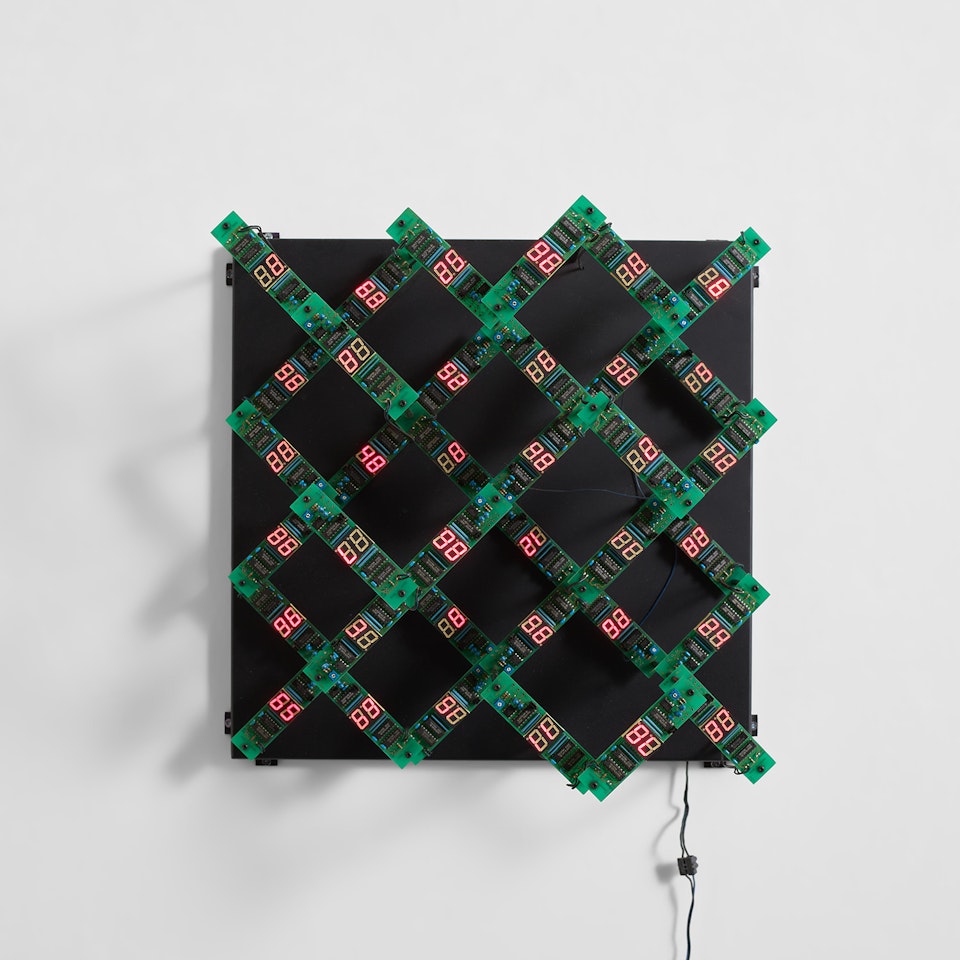 Model (36) no.7 by Tatsuo Miyajima