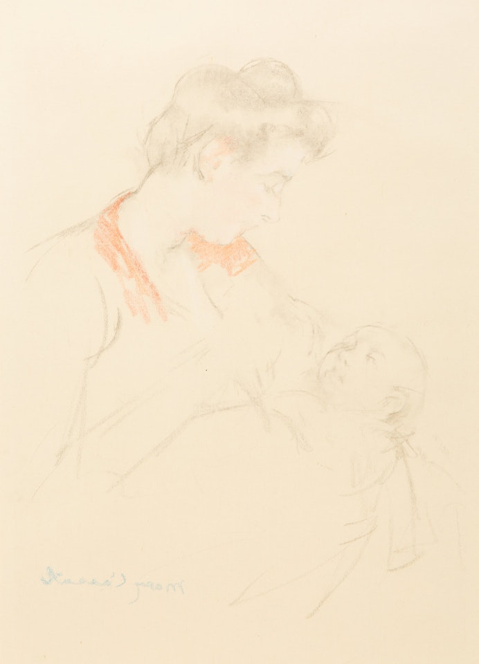 Mother and Child, c. 1908 by Mary Cassatt