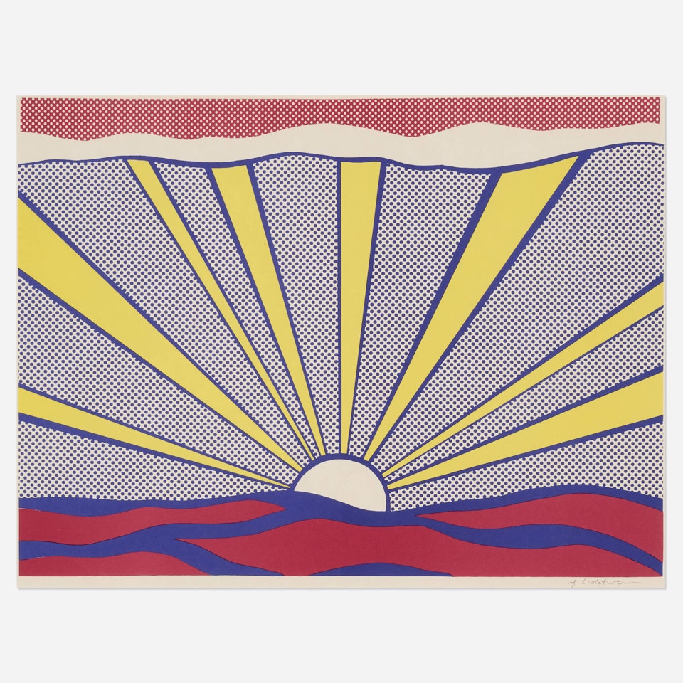 Sunrise by Roy Lichtenstein