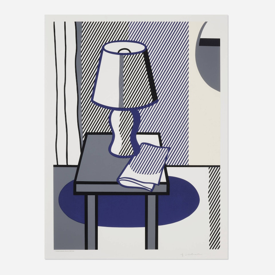 The Poetry Project Symposium poster by Roy Lichtenstein